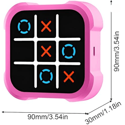 Jeu Électronique Tic-Tac-Toe LED - Divertissement Intemporel pour Petits et Grands