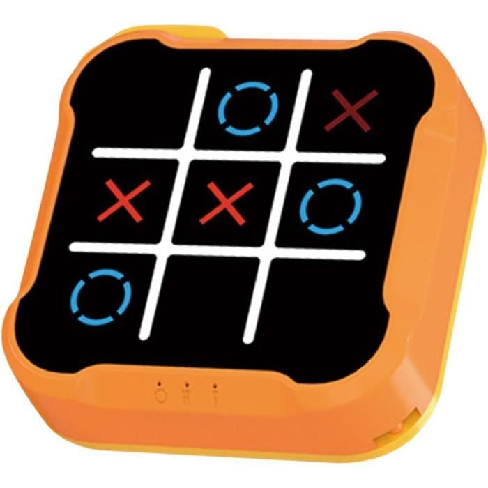Jeu Électronique Tic-Tac-Toe LED - Divertissement Intemporel pour Petits et Grands