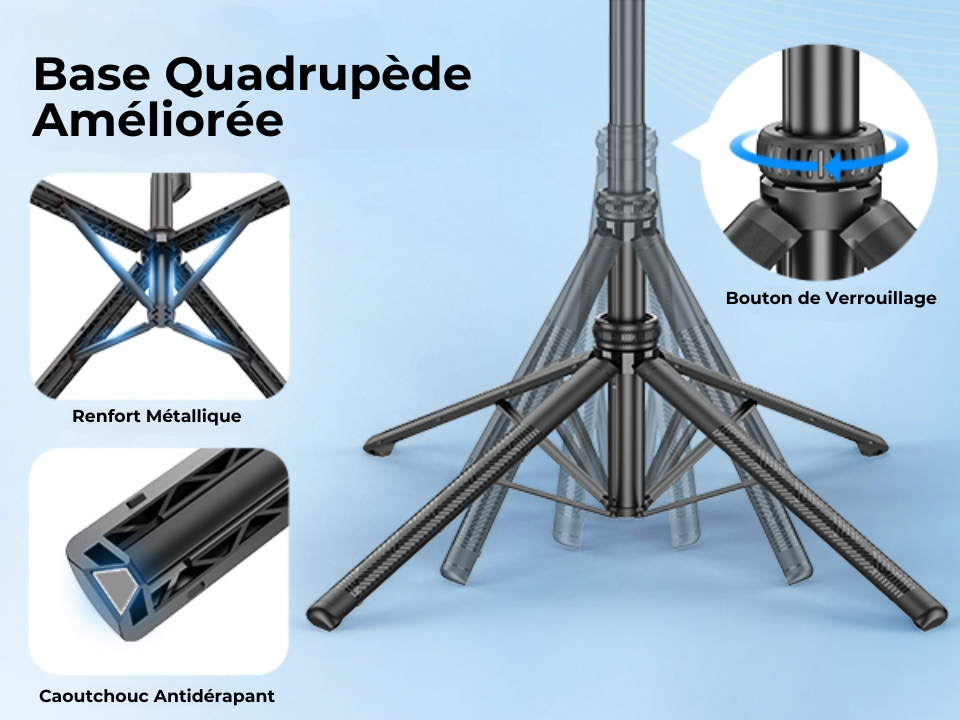 Trépied de Stabilité Multi Fonction