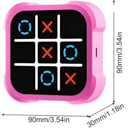 Jeu Électronique Tic-Tac-Toe LED - Divertissement Intemporel pour Petits et Grands